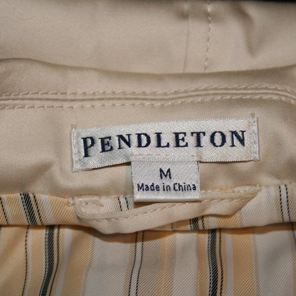 Vintage Beige Pendleton Coat Medium - image 2